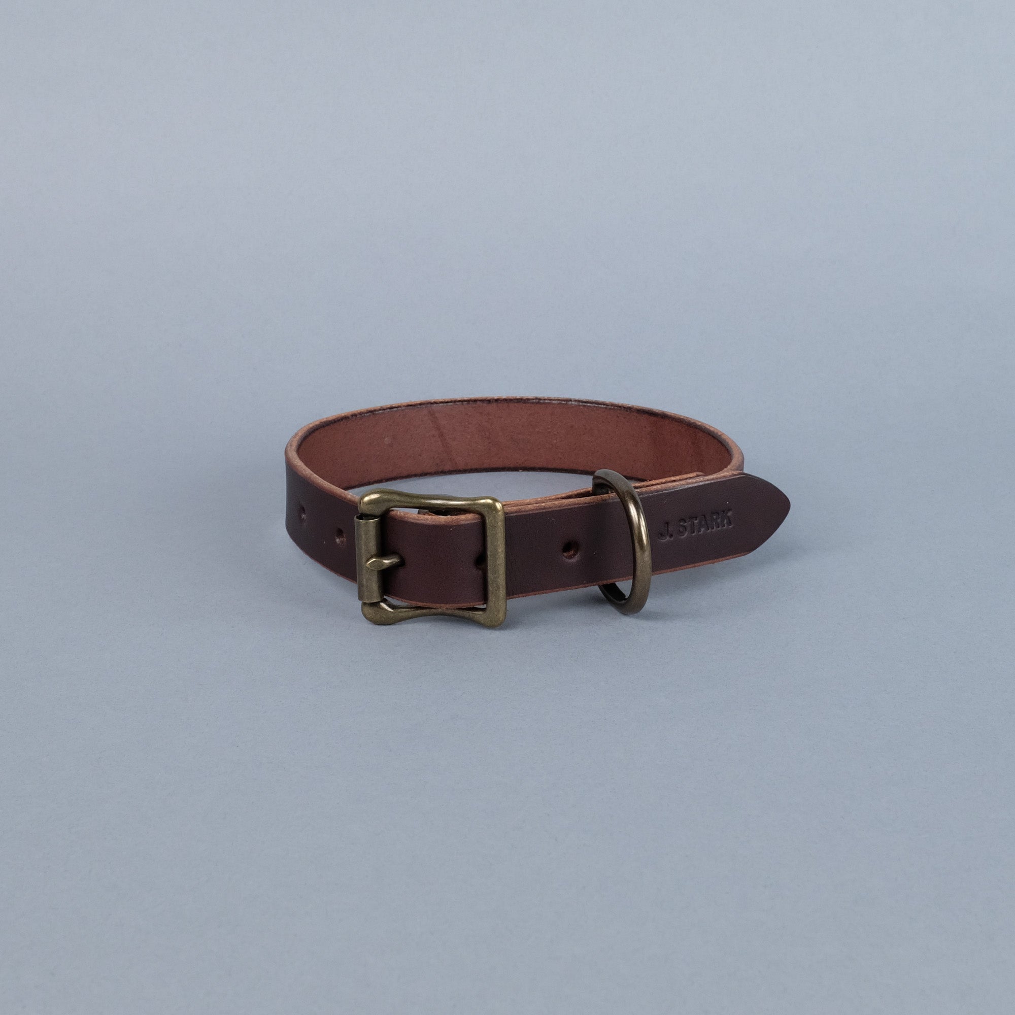 Seymour Standard Dog Collar in Dark Brown