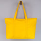 Elmwood Zip Tote in Canary Yellow
