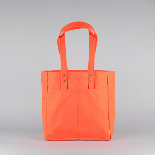 Franklin Tote Bag in Fire Orange
