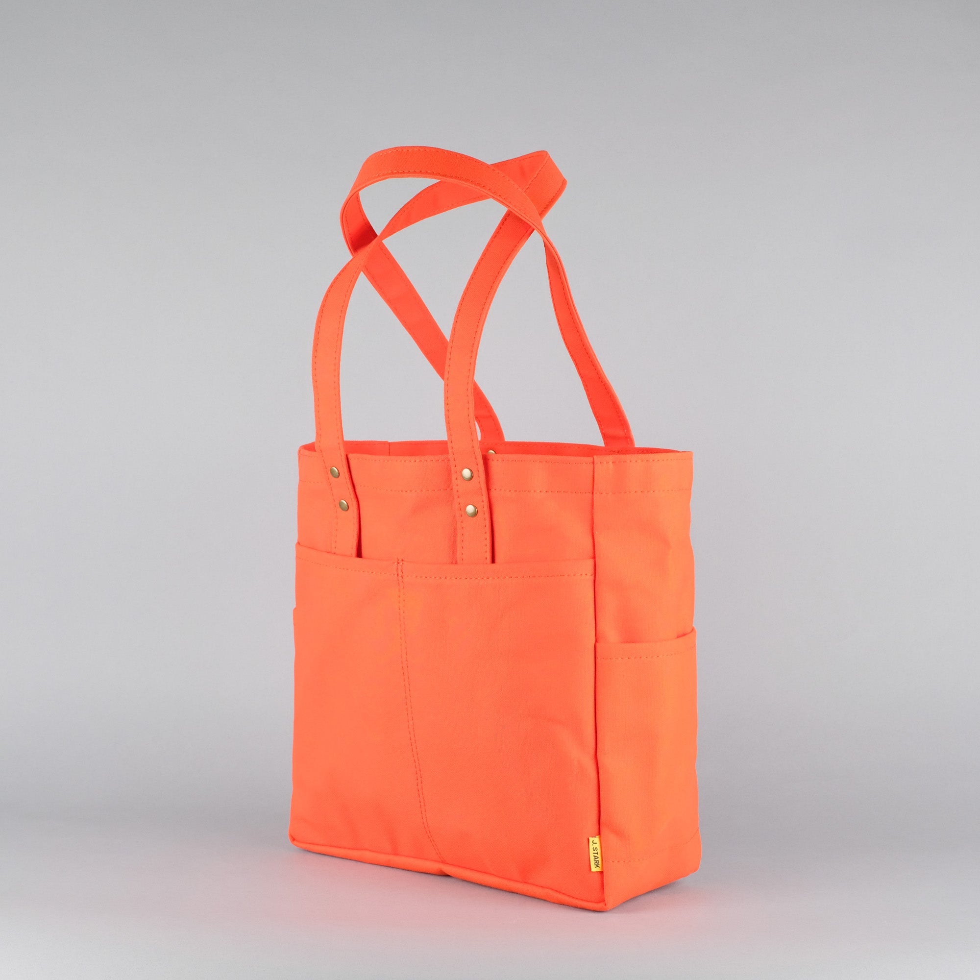 Franklin Tote Bag in Fire Orange-zoom-2