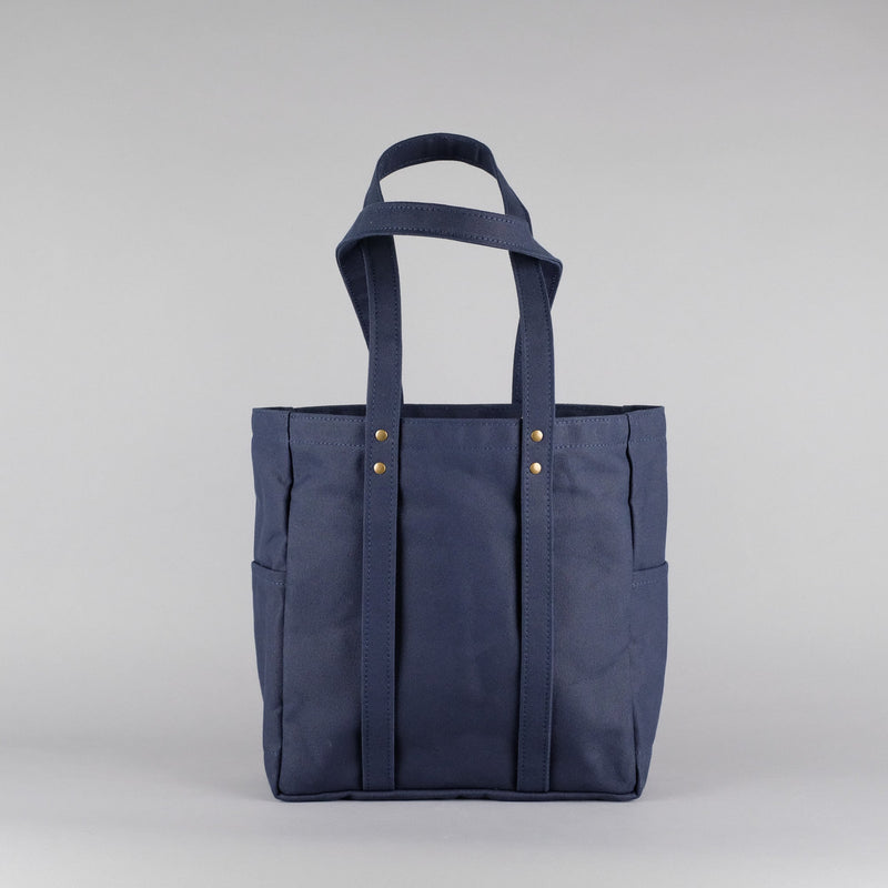 Franklin Tote Bag in Navy-zoom-