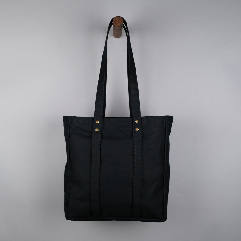 Franklin Tote Bag in Black-zoom-
