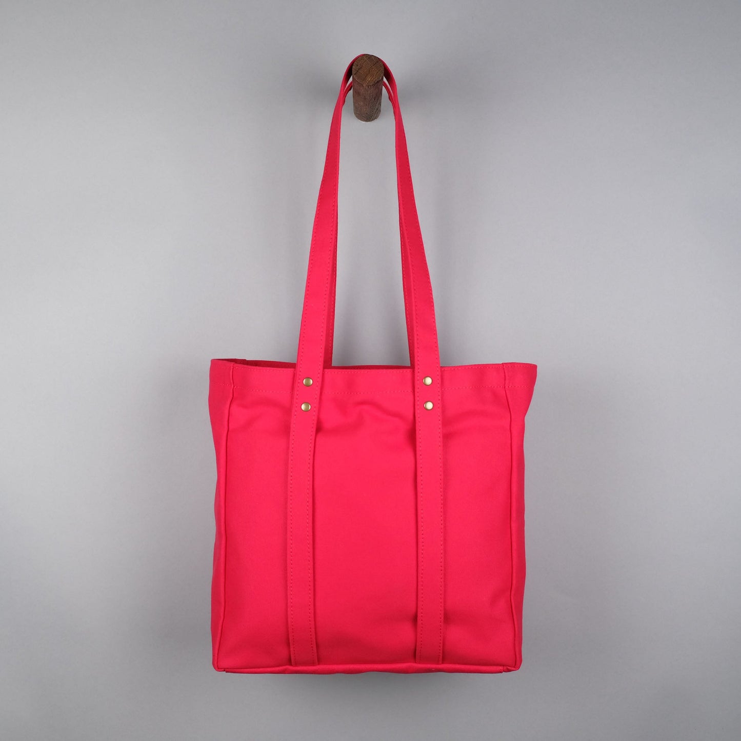Franklin Tote Bag in Cardinal Red
