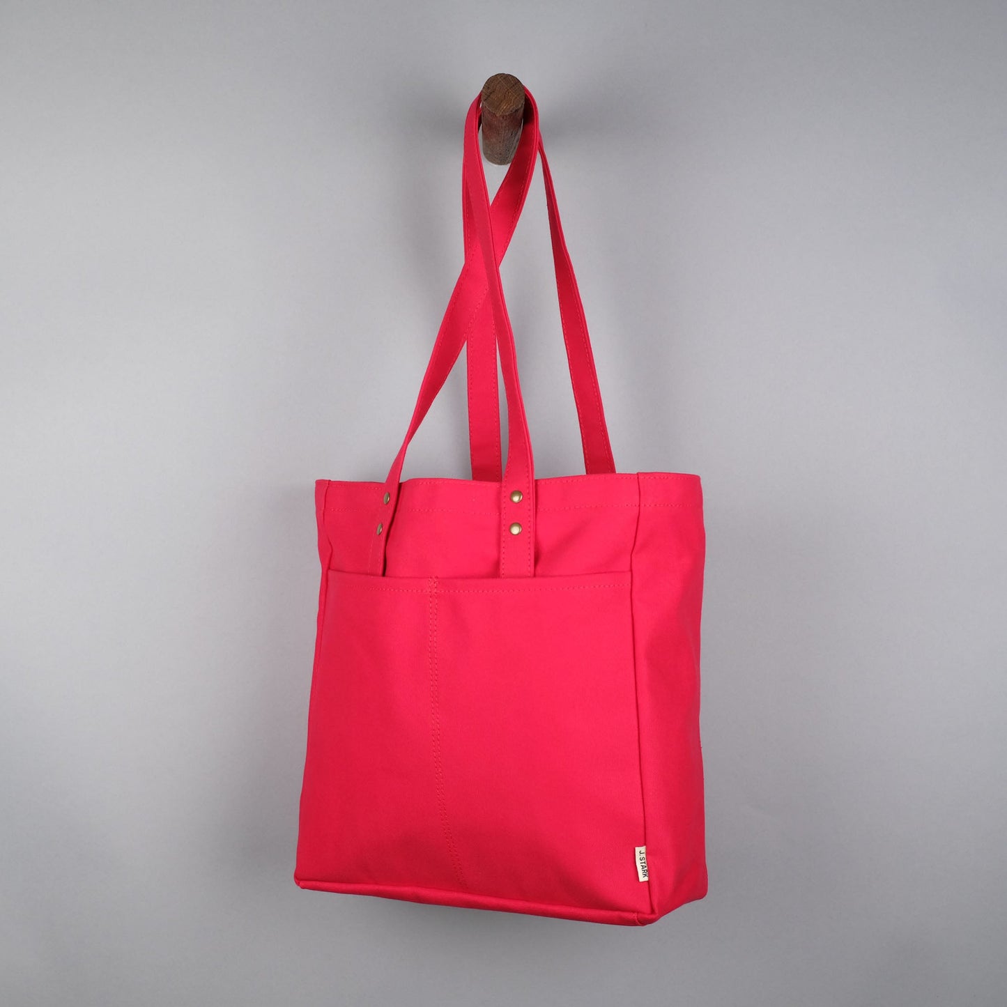 Franklin Tote Bag in Cardinal Red