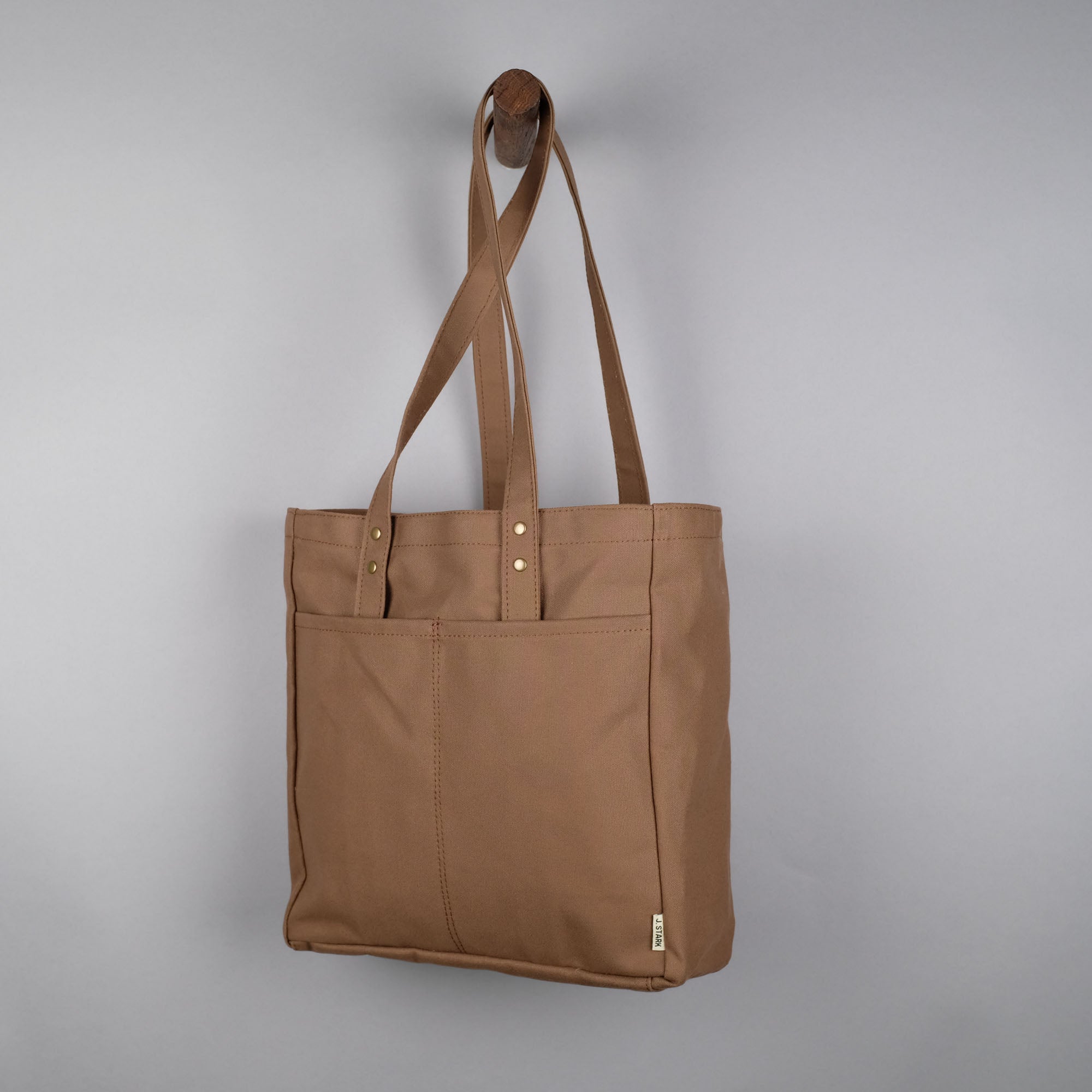 Franklin Tote Bag in Tobacco-zoom-2