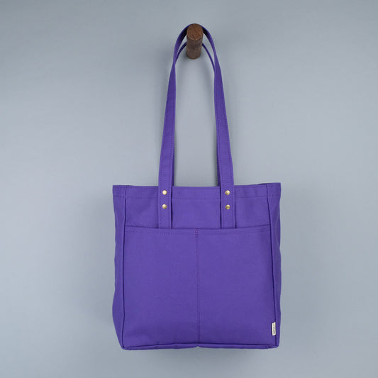 Franklin Tote Bag in Purple