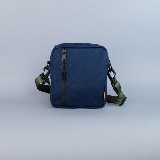 Hobson Crossbody Bag in Navy + Olive