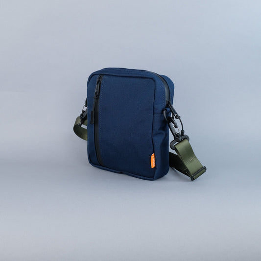 Hobson Crossbody Bag in Navy + Olive