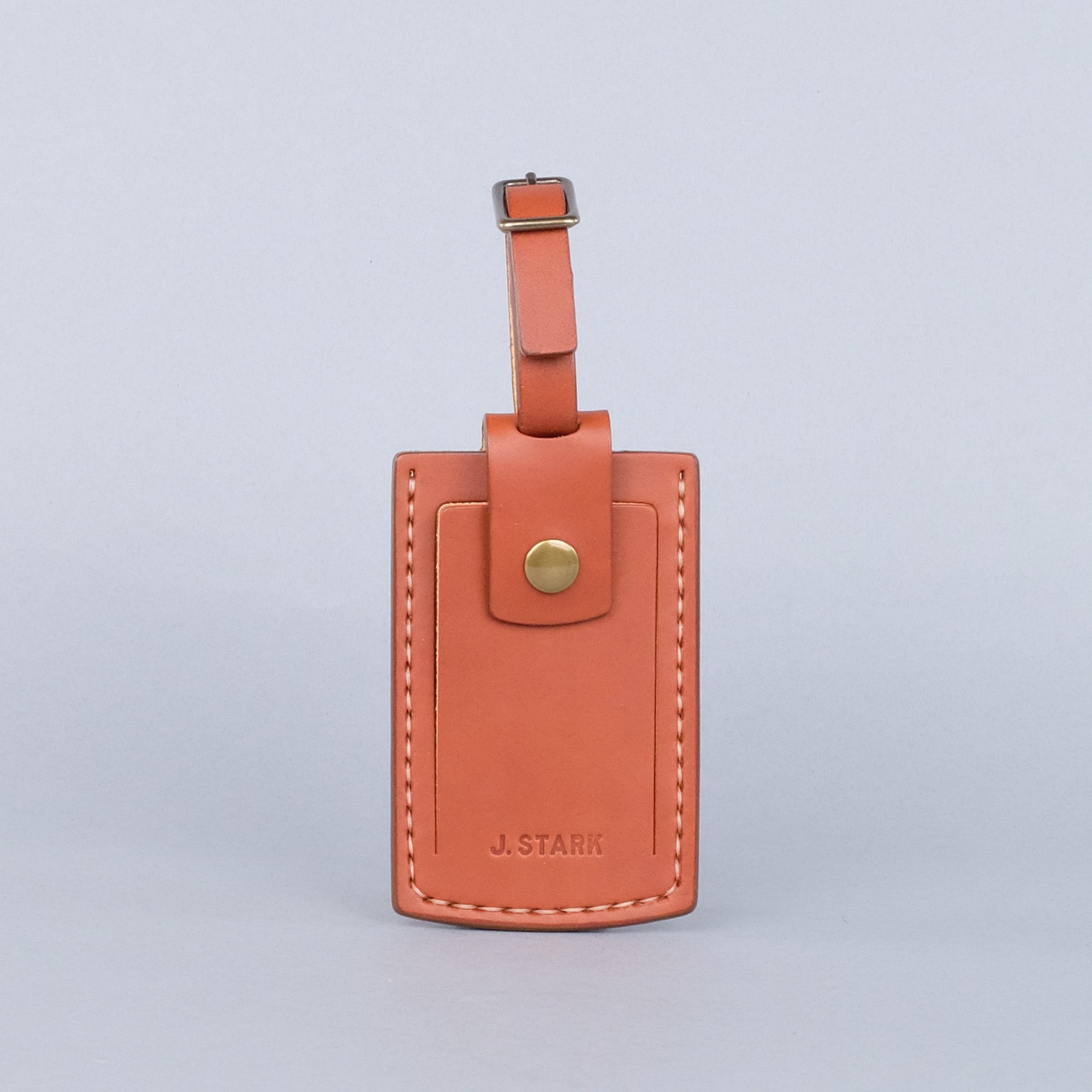 Huron Luggage Tag in Chestnut-zoom-1