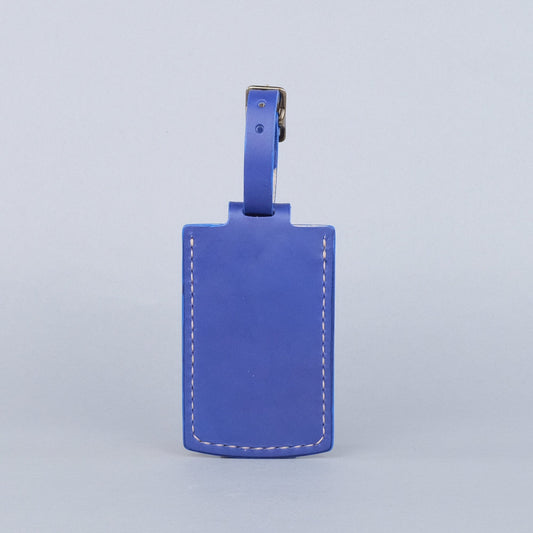 Huron Luggage Tag in Cobalt Blue