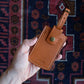 Huron Luggage Tag in Chili Pepper Red