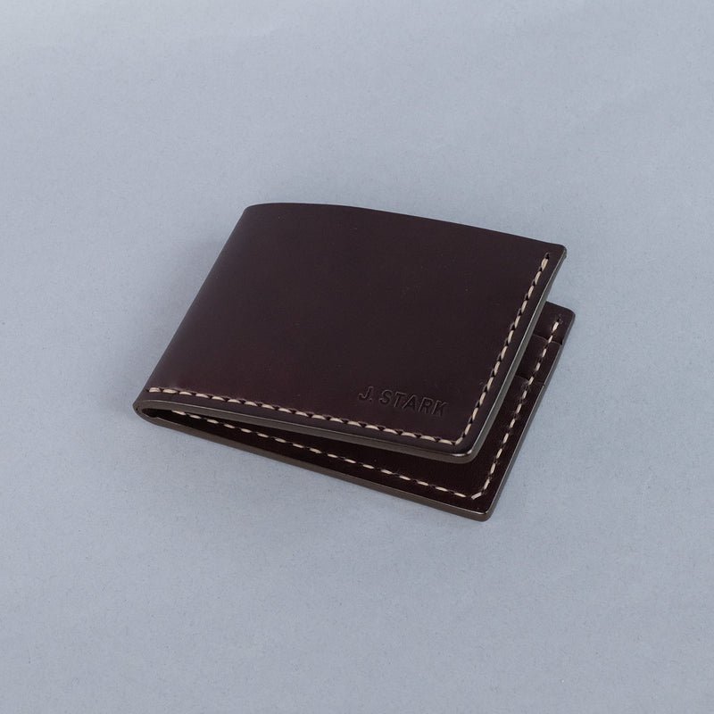 Melrose Bi-Fold Wallet in Dark Brown-zoom-