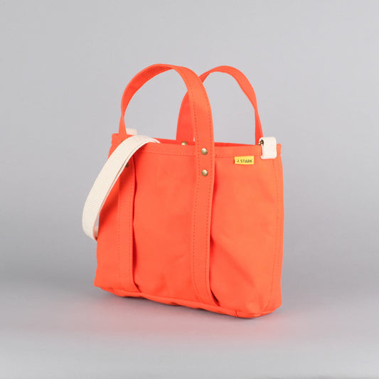 Minnie Tote Bag in Fire Orange