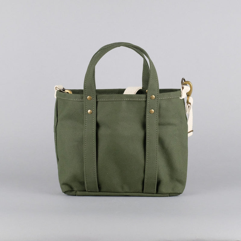 Minnie Tote Bag in Olive-zoom-