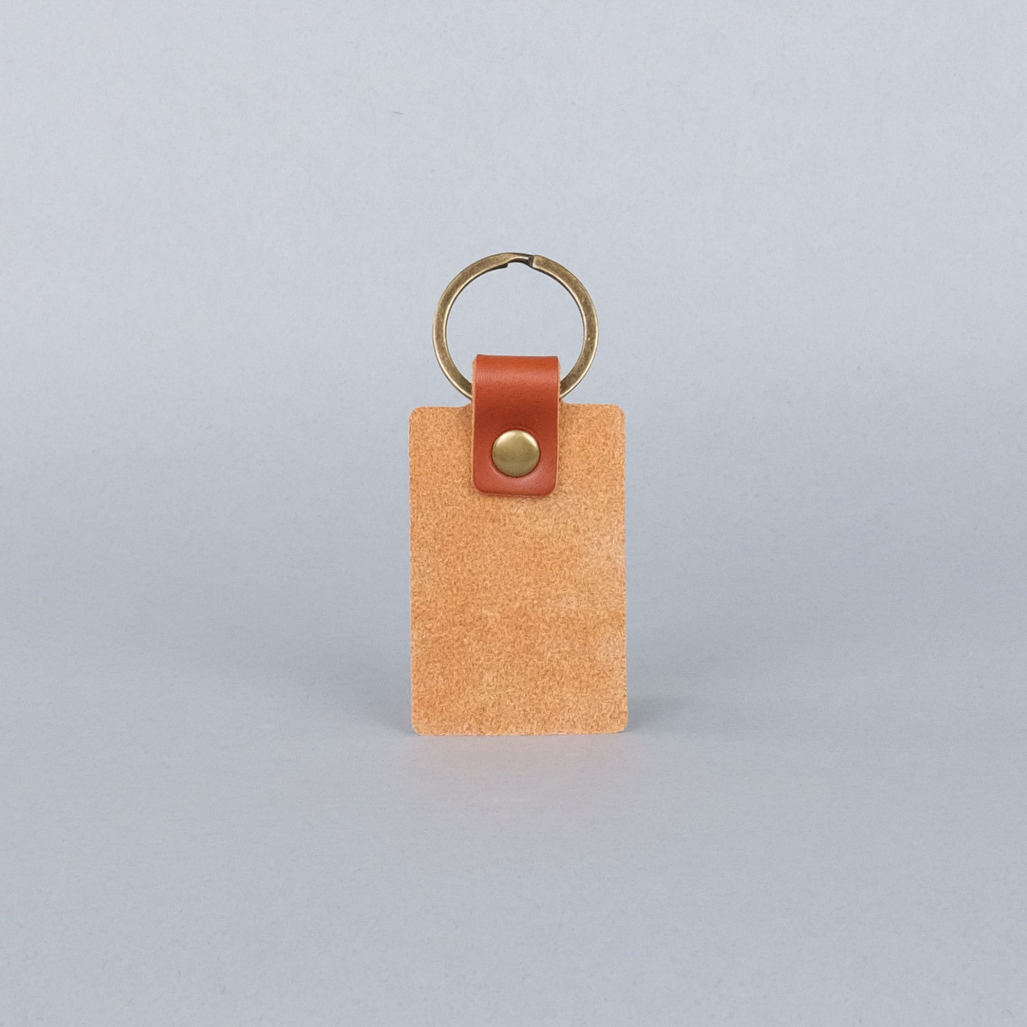 Monroe Keychain in Chestnut