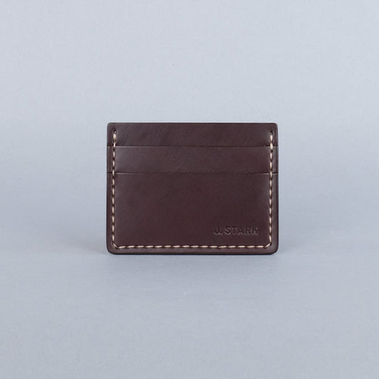 Otis Sleeve Wallet in Dark Brown