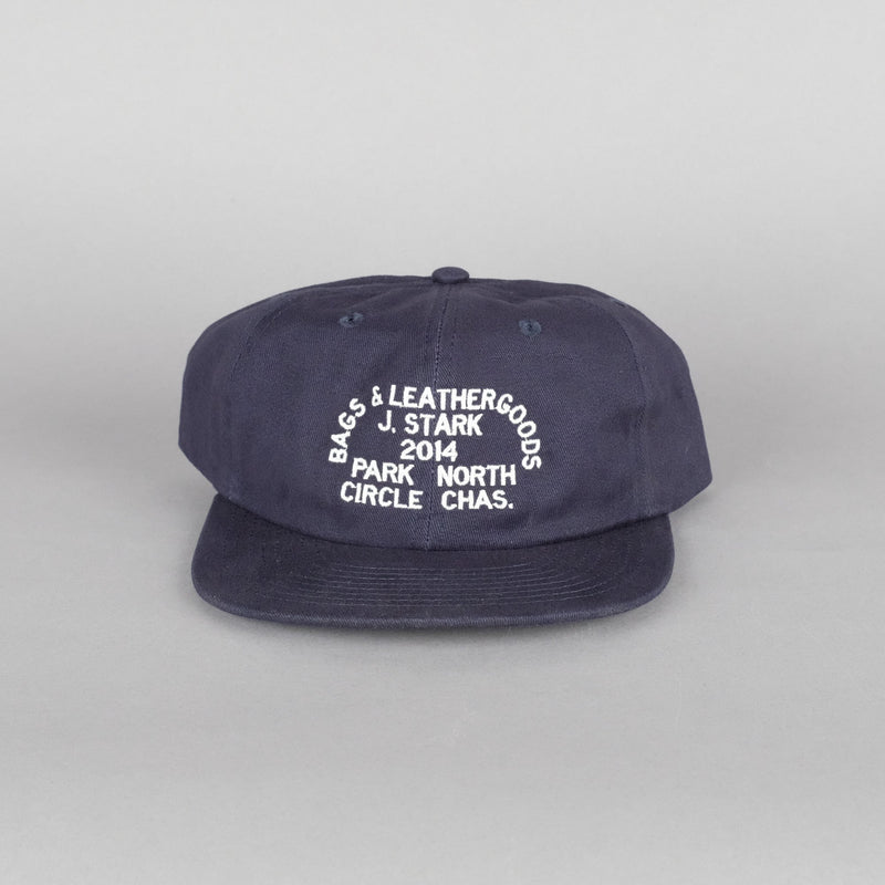 J. Stark Park Circle Hat in Twill Navy-zoom-
