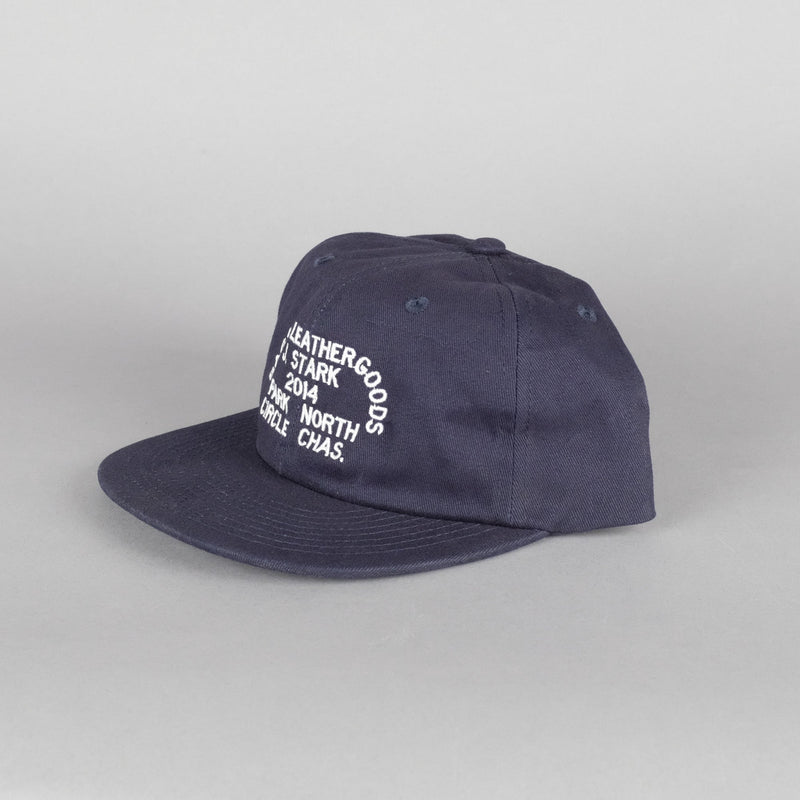 J. Stark Park Circle Hat in Twill Navy-zoom-