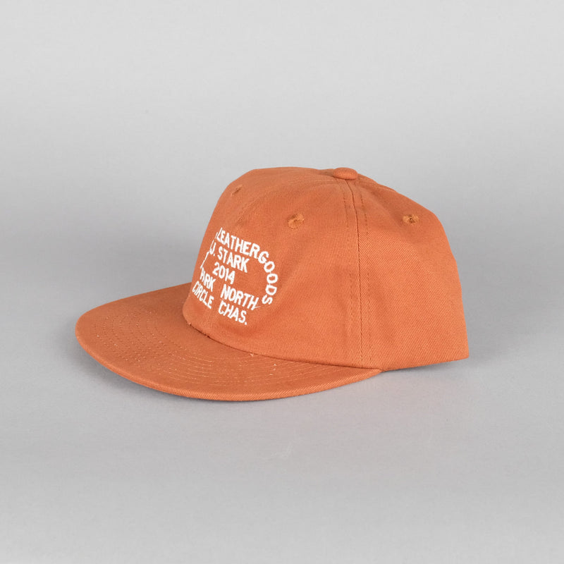 J. Stark Park Circle Hat in Twill Rust-zoom-