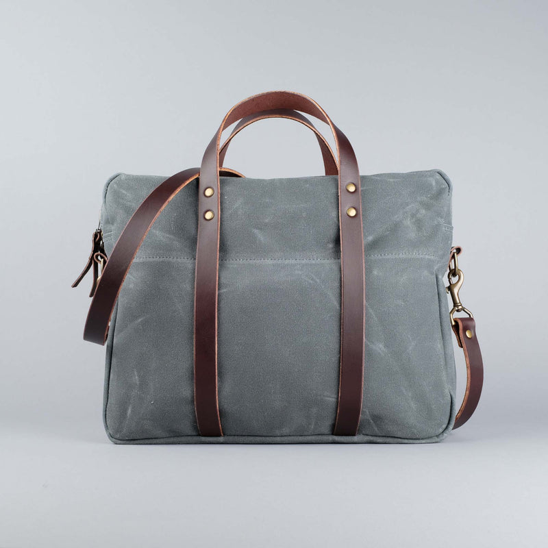 Prospect Briefcase in Charcoal-zoom-