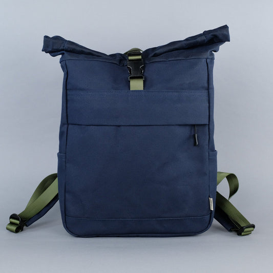 The Sentinel Backpack in Navy