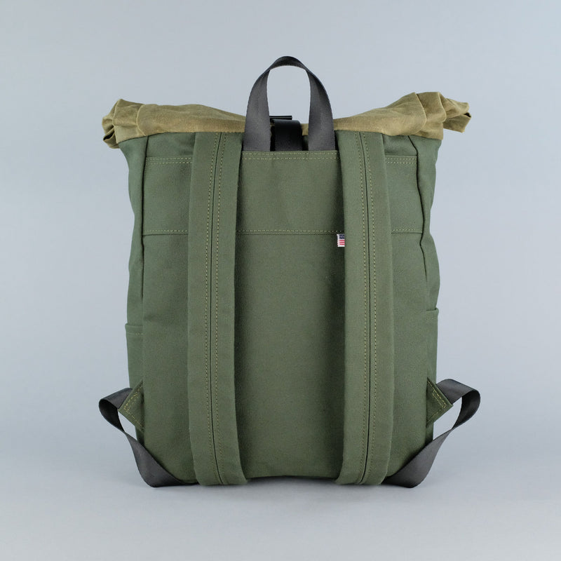 The Sentinel Backpack in Olive-zoom-
