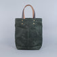Tremont Wine Tote Bag in Deep Forest Green