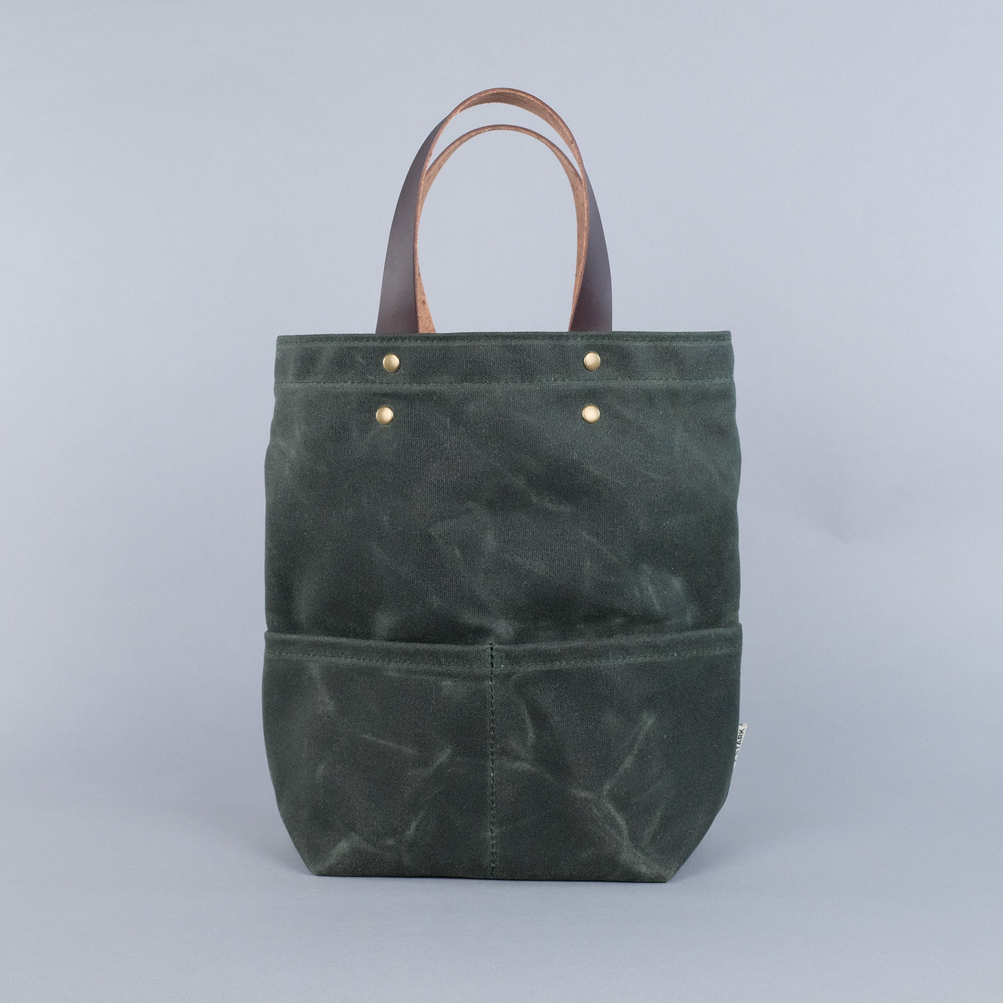 Tremont Wine Tote Bag in Deep Forest Green