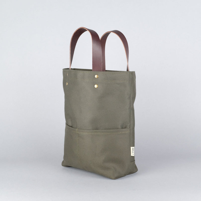 Tremont Wine Tote Bag in Olive-zoom-