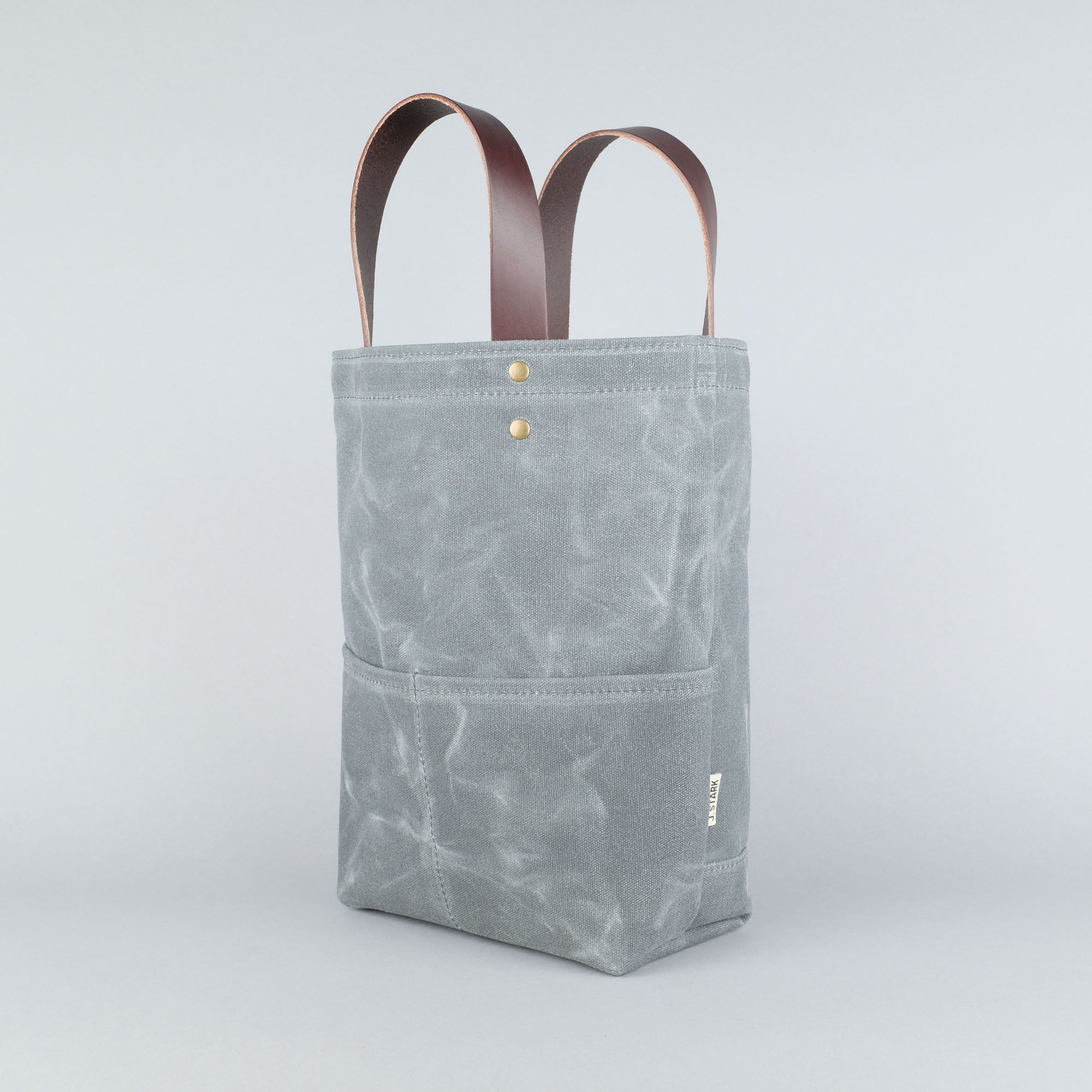 Tremont Wine Tote Bag in Charcoal-zoom-2