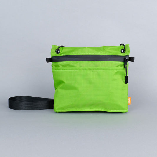 The Wayland Sacoche in Lime Green