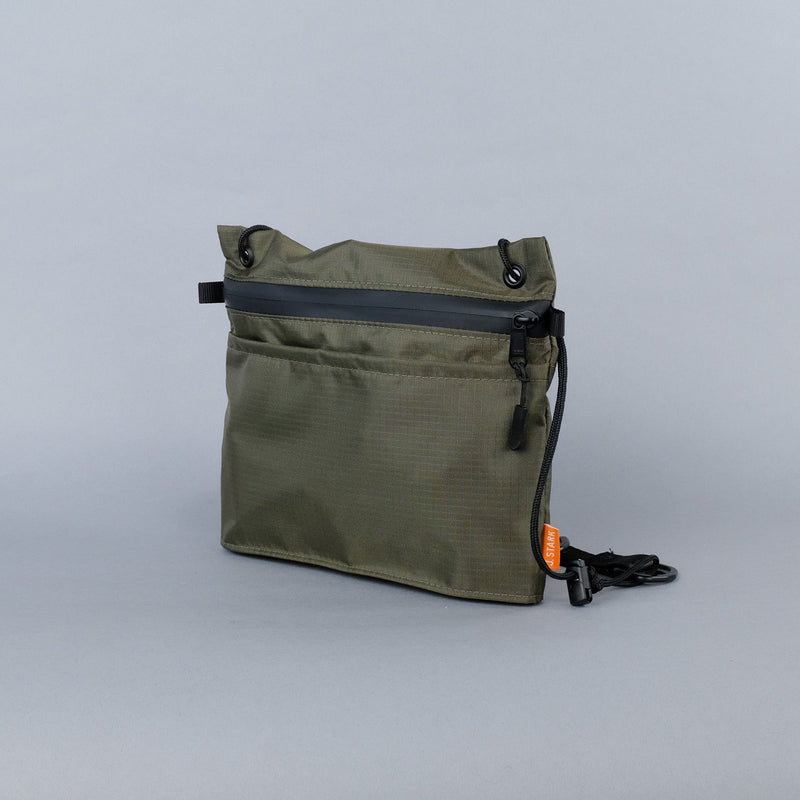 The Wayland Sacoche in Olive Green-zoom-