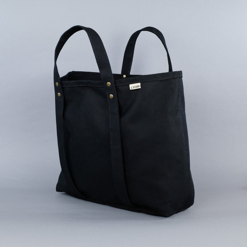 Woodbine Tote Bag in Black-zoom-
