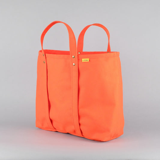 Woodbine Tote Bag in Fire Orange