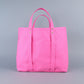 Woodbine Tote Bag in Flamingo Pink