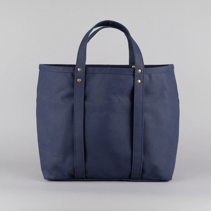 Woodbine Tote Bag in Navy-zoom-