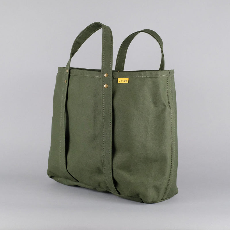 Woodbine Tote Bag in Olive-zoom-