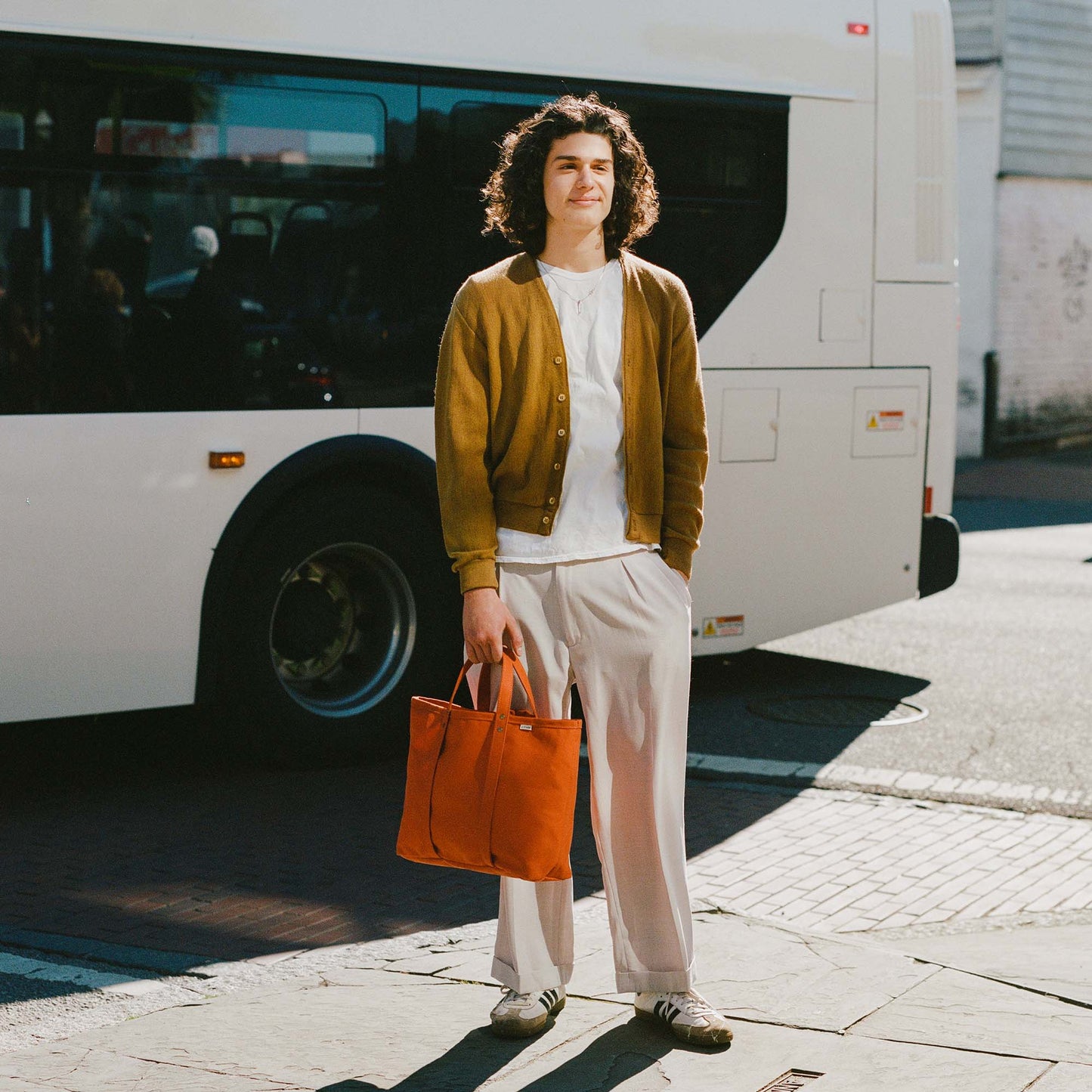 Woodbine Tote Bag in Terra Cotta