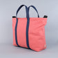 Woodbine Zip Tote Bag in Nantucket Red & Navy