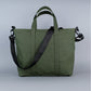 Woodbine Zip Tote Bag in Olive