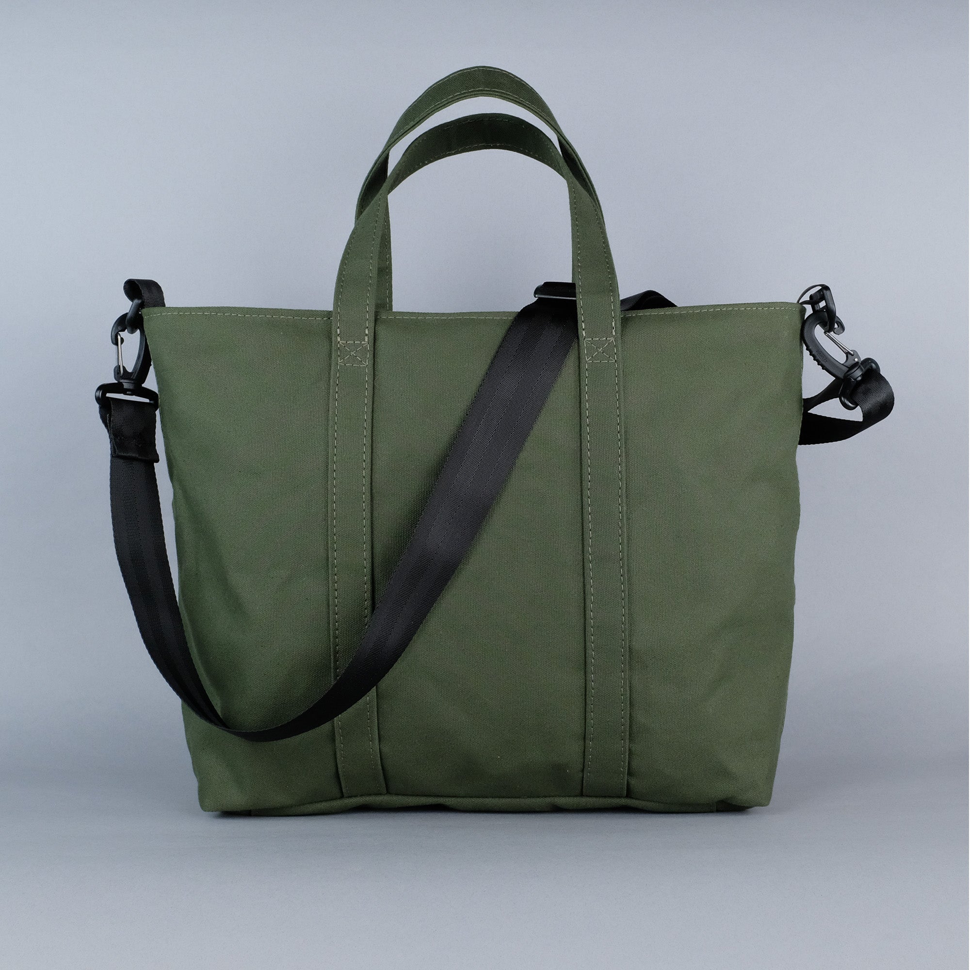 Woodbine Zip Tote Bag in Olive-zoom-1