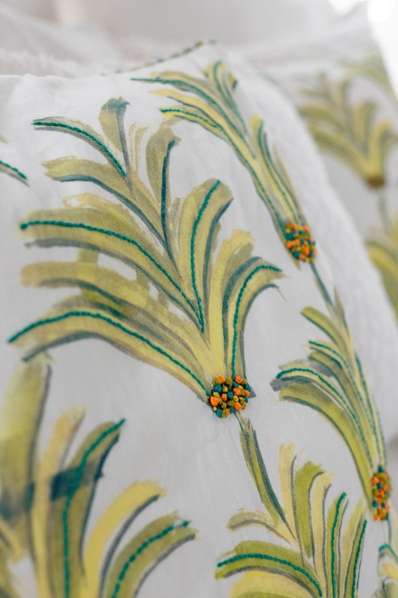 Tropical Bloom Cushion Cover-zoom-