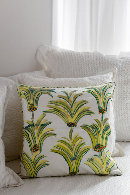 Tropical Bloom Cushion Cover