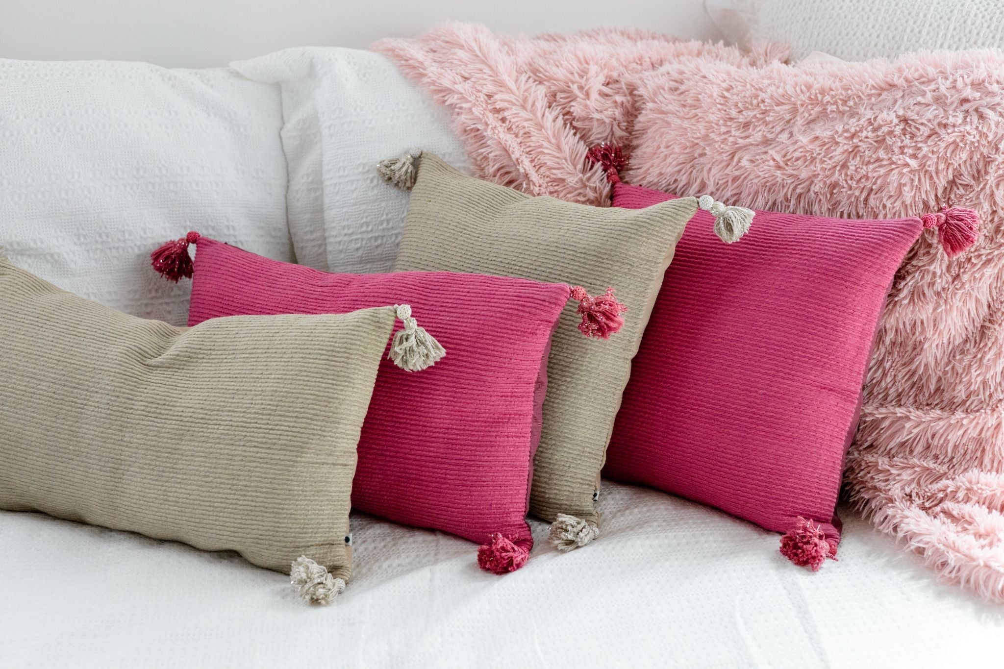 Petal & Pebble Woven Cushion Covers-zoom-5