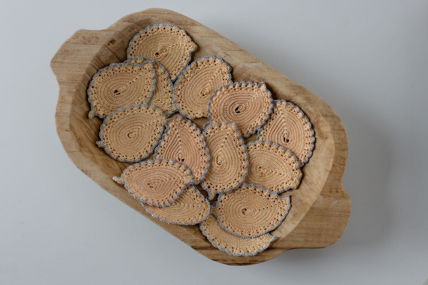 Golden Leaf Coasters