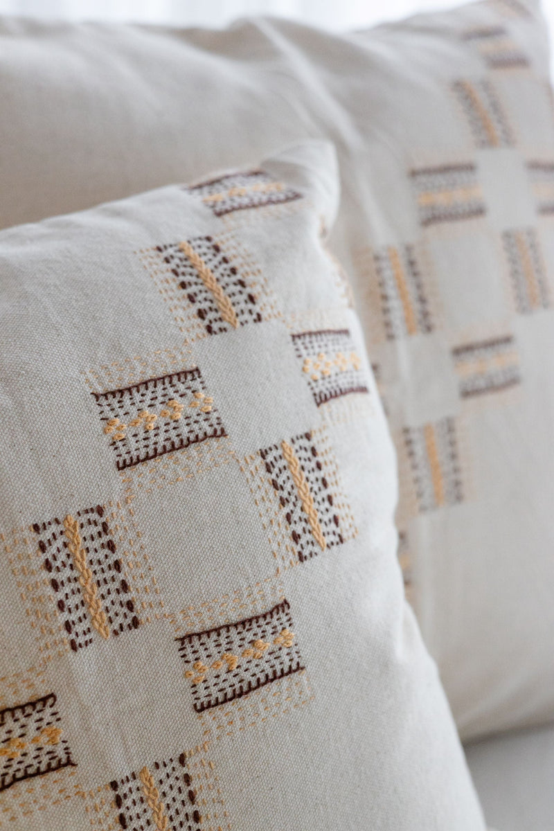 Harvest Grid Cushion Covers-zoom-