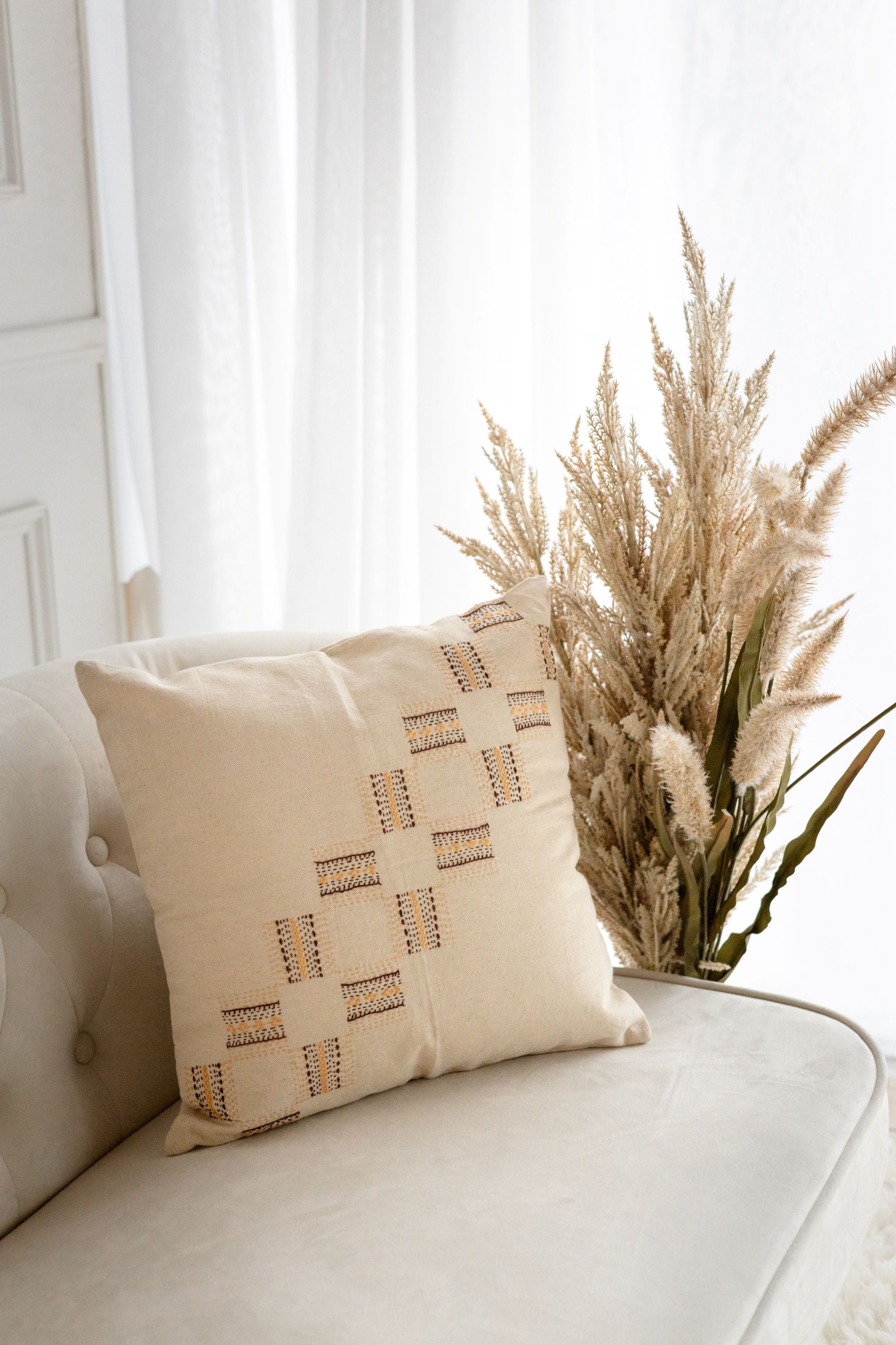 Harvest Grid Cushion Covers-zoom-4