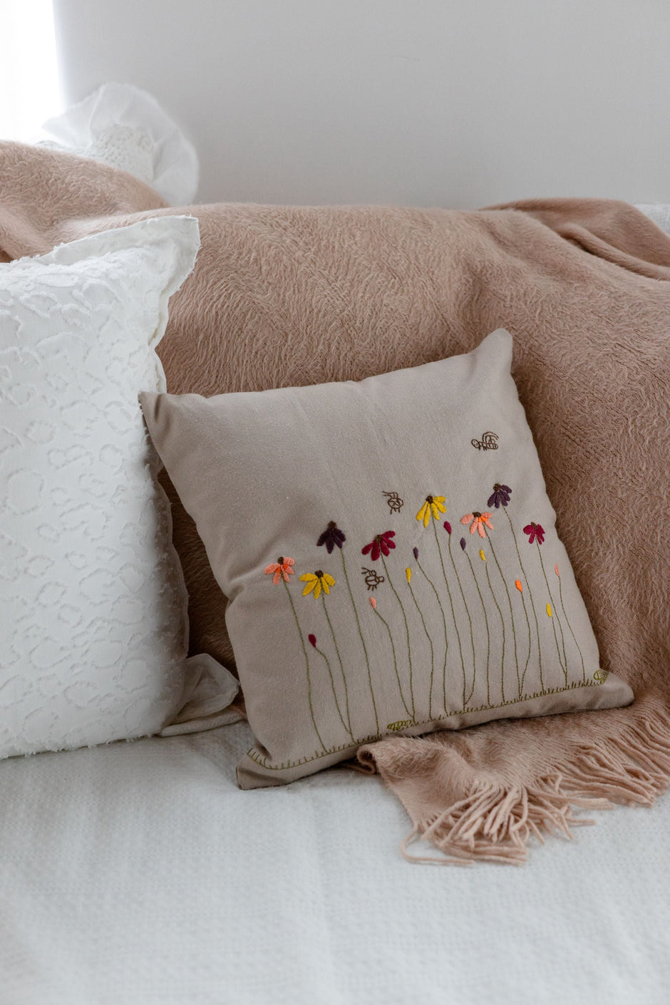 Sunlit Blooms Cushion Covers