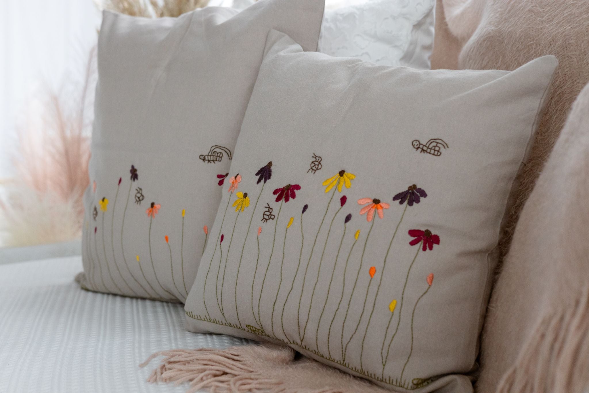 Sunlit Blooms Cushion Covers-zoom-4