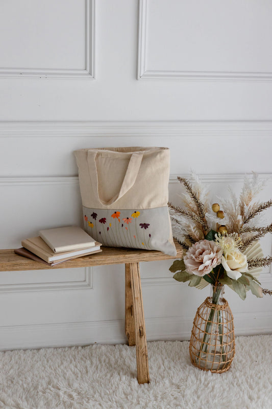 Sunlit Blooms Tote